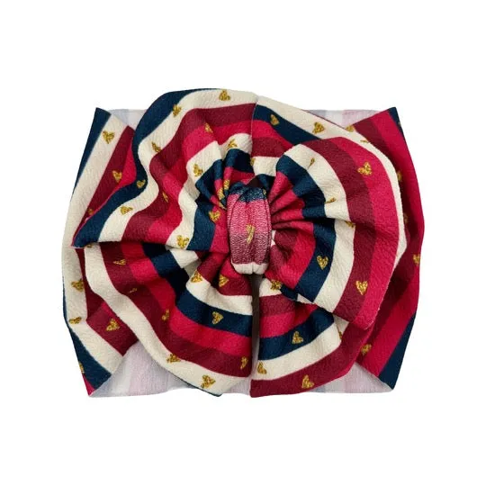 Valentine Stripes Headwrap