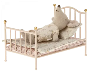 Vintage bed, Mouse - Rose