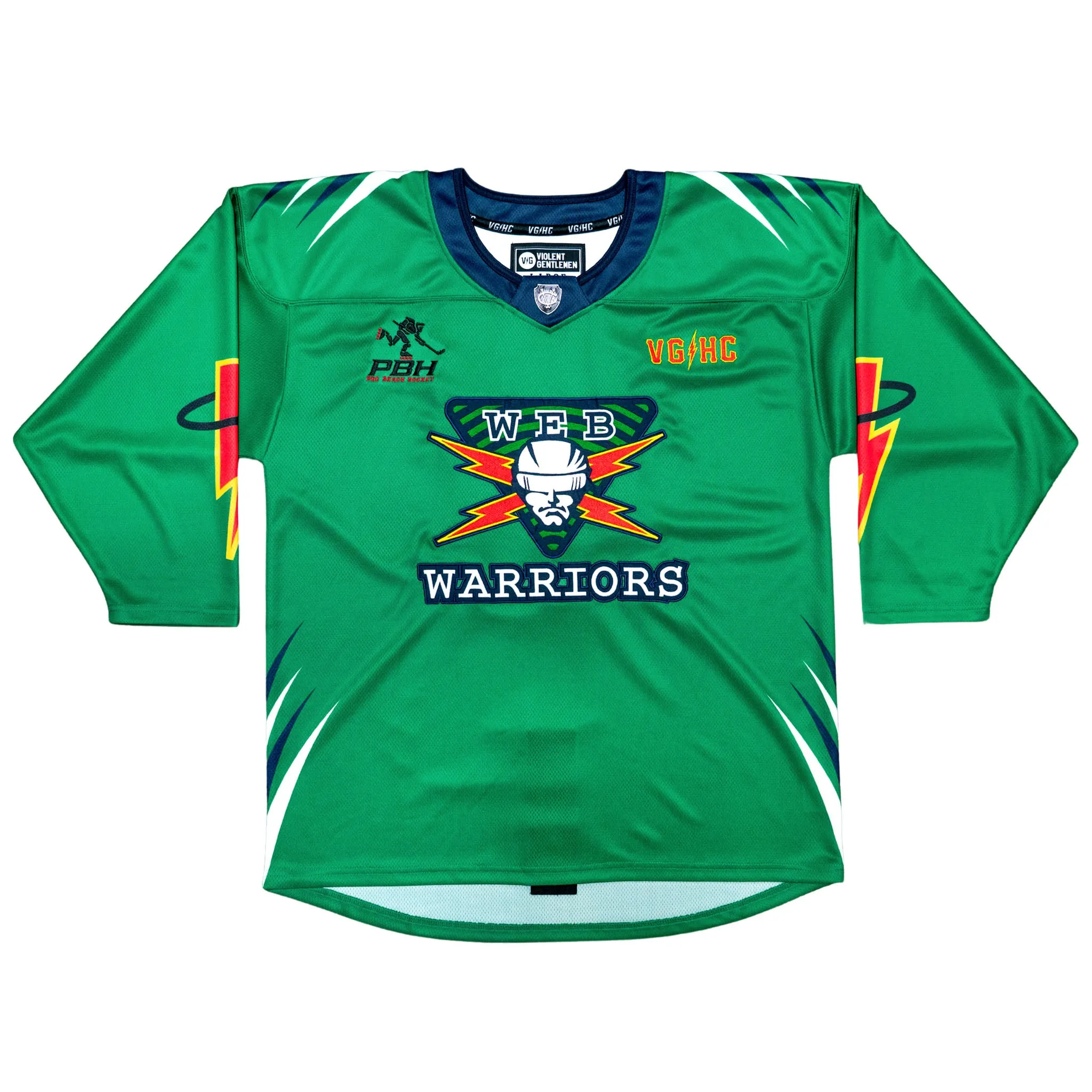 Web Warriors Home PBH Jersey