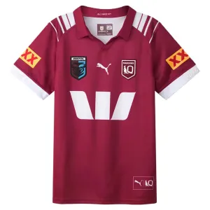 Women's State Of Origin Queensland Maroons 2025 Replica Home Jersey